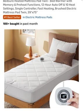 Heated Electric Mattress Pad